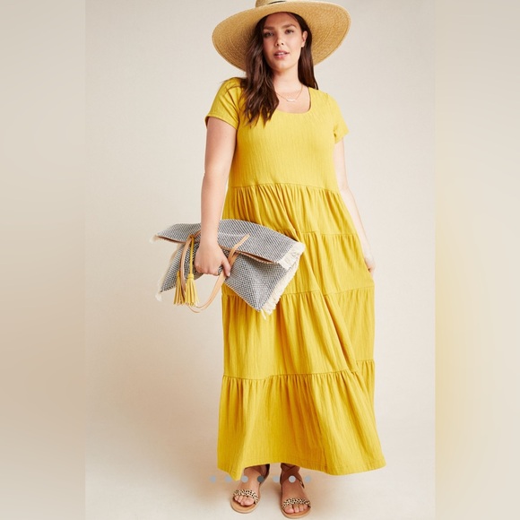 Anthropologie Dresses & Skirts - Anthropologie Maeve Gillian Tiered Maxi Dress